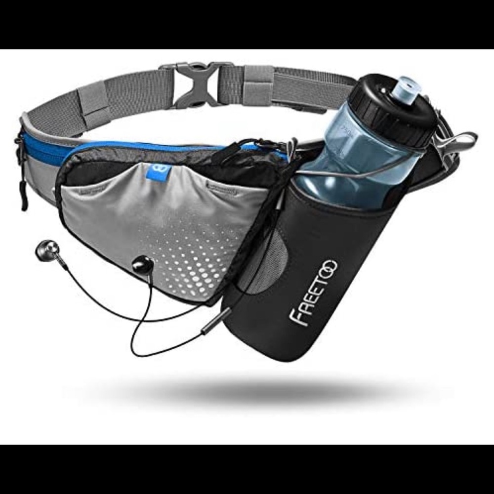 FREETOO Lightweight Running Water Bottle Belt No Bounce Running Water Waist Pack